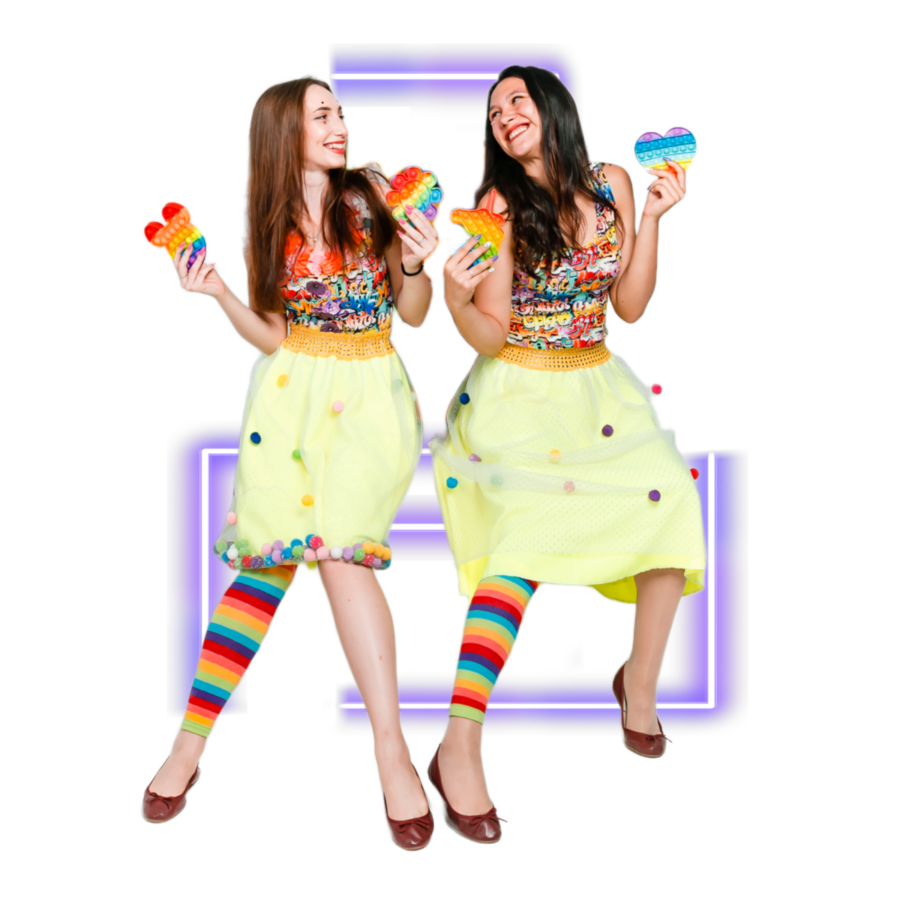 Ведущие программы Симпл Димпл и Pop It