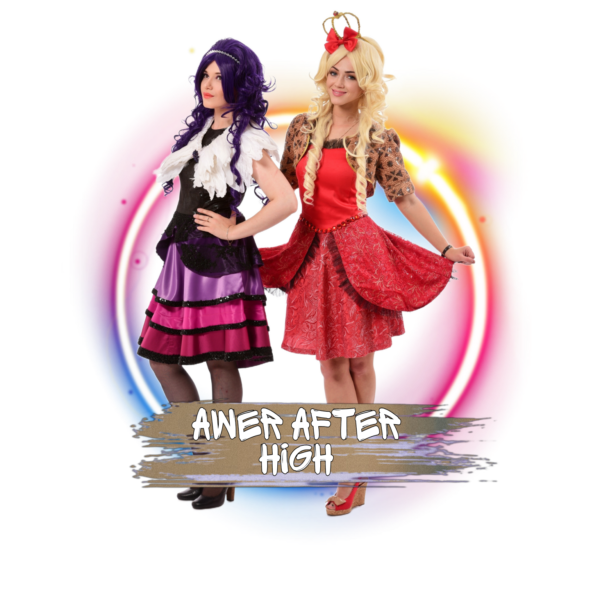 Аниматоры в костюмах Ever After High